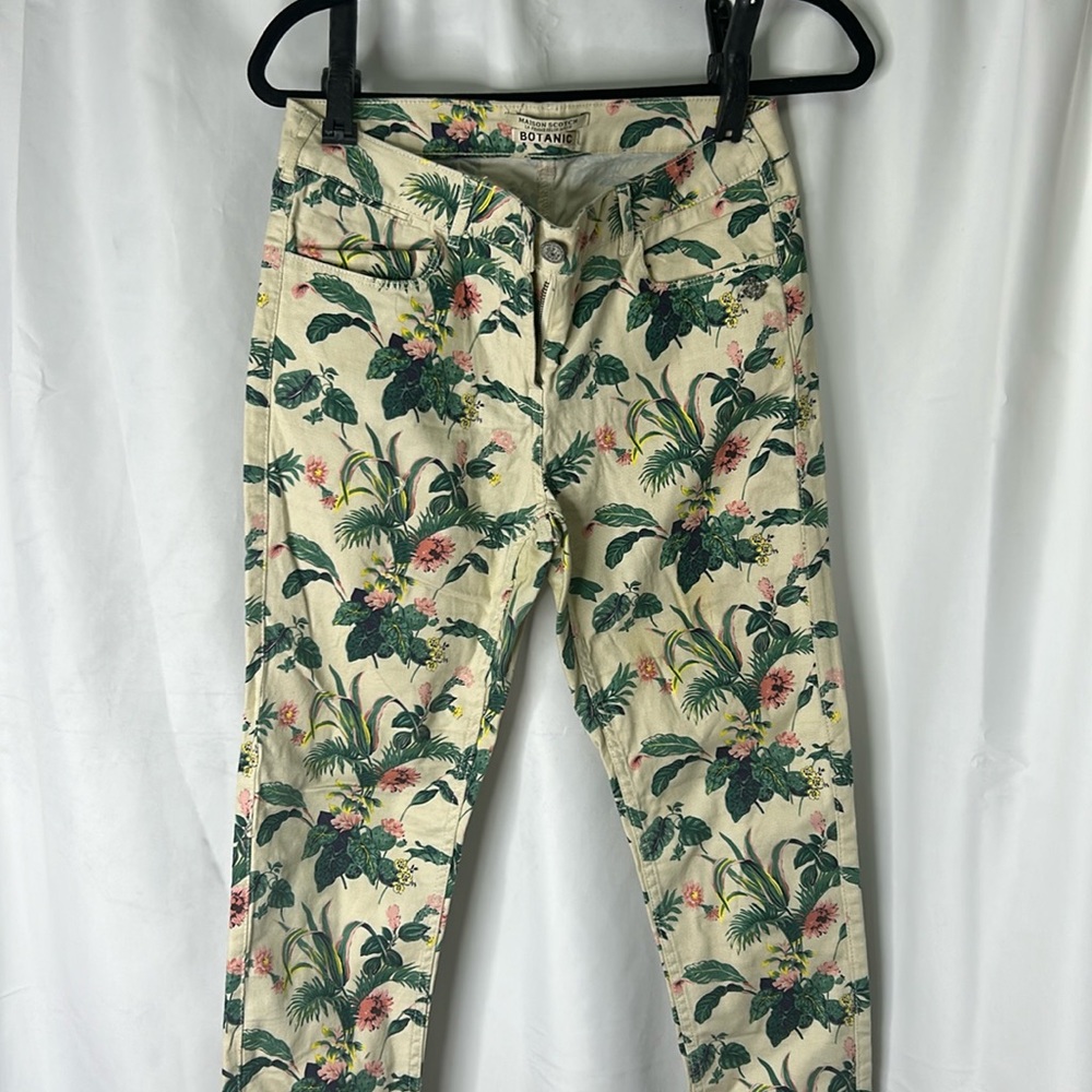 Maison scotch floral pant / botanic